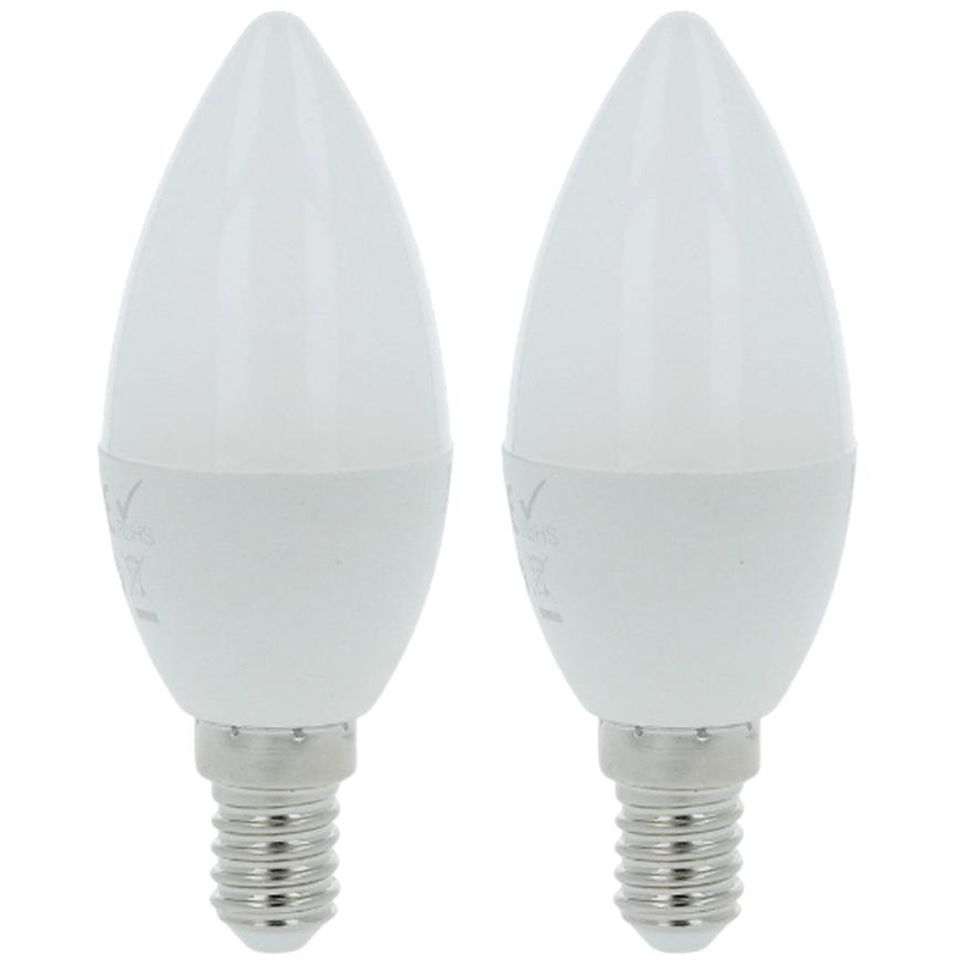 LED žárovka candle svíčka 5W E14 3000K 450LM