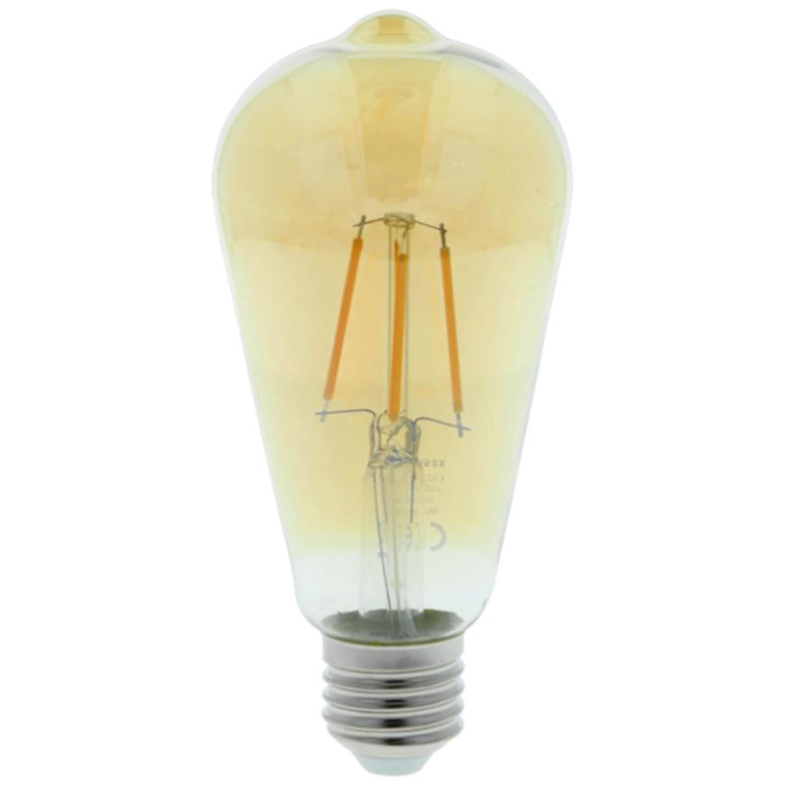 LED žářovka cone bulb vintage 4.2W E27 2400K 380LM TESLA LIGHTING