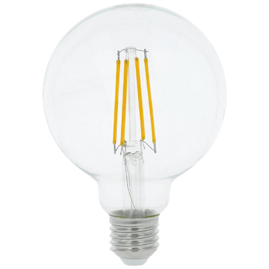LED žárovka filament retro globe 9W E27 2700K 1055LM TESLA LIGHTING