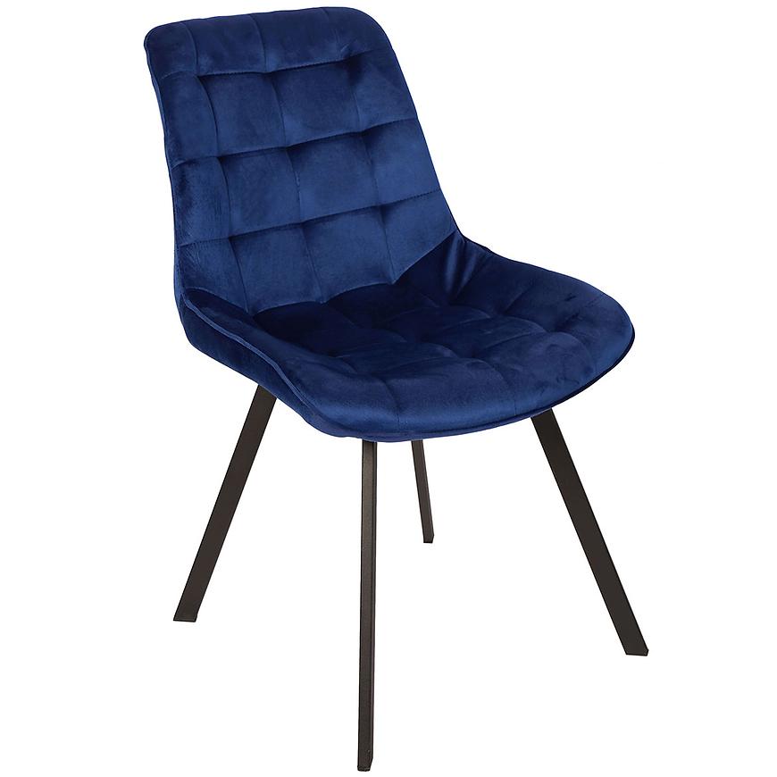 Židle Simon tmavě modrá Baumax
