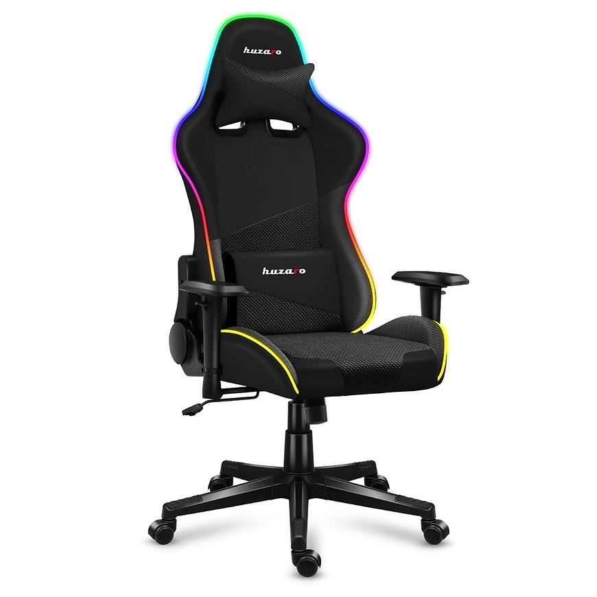 Herní židle Hz-Force 6.2 Black/RGB Huzaro