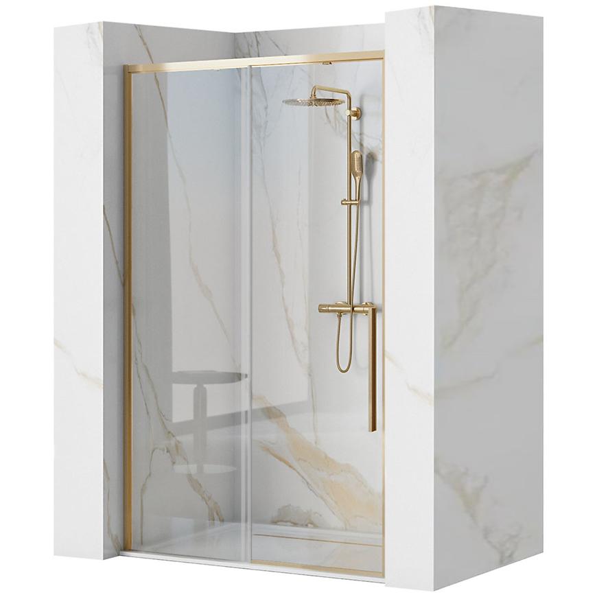 Sprchové dveře Solar 100x195 gold Rea K6547 REA