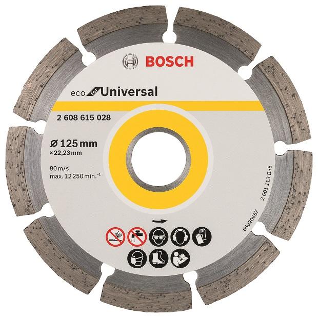 BOSCH diamantový řezný kotouč Eco for Universal 125x22mm 2608615028