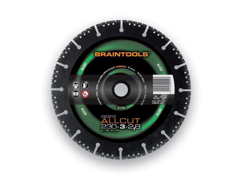 RHODIUS DG210 ALLCUT 125x3x2