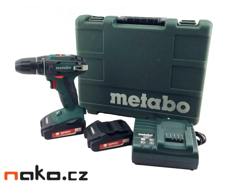 METABO BS 18 aku vrtačka 18V/1