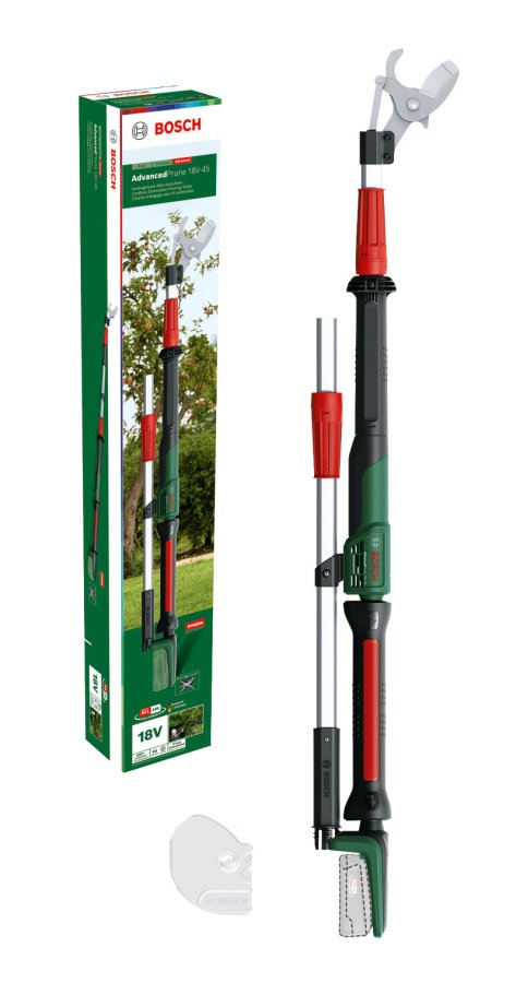 BOSCH AdvancedPrune 18V-45 aku prořezávač větví s prodlužovací tyčí 06008C5002