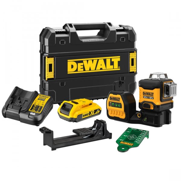 DeWALT DCE089D1G18 AKU křížový laser zelený 18V/2