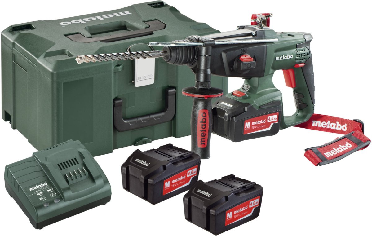 METABO KHA 18 LTX aku kladivo 3x4Ah Li-Ion 600210960