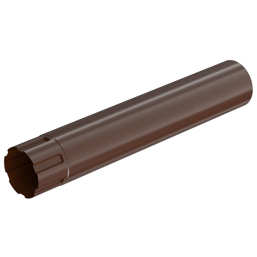 Okapový svod 64-102 ocel 90 mm 1 m Bryza hndá RAL 8017 CELLFAST BRYZA