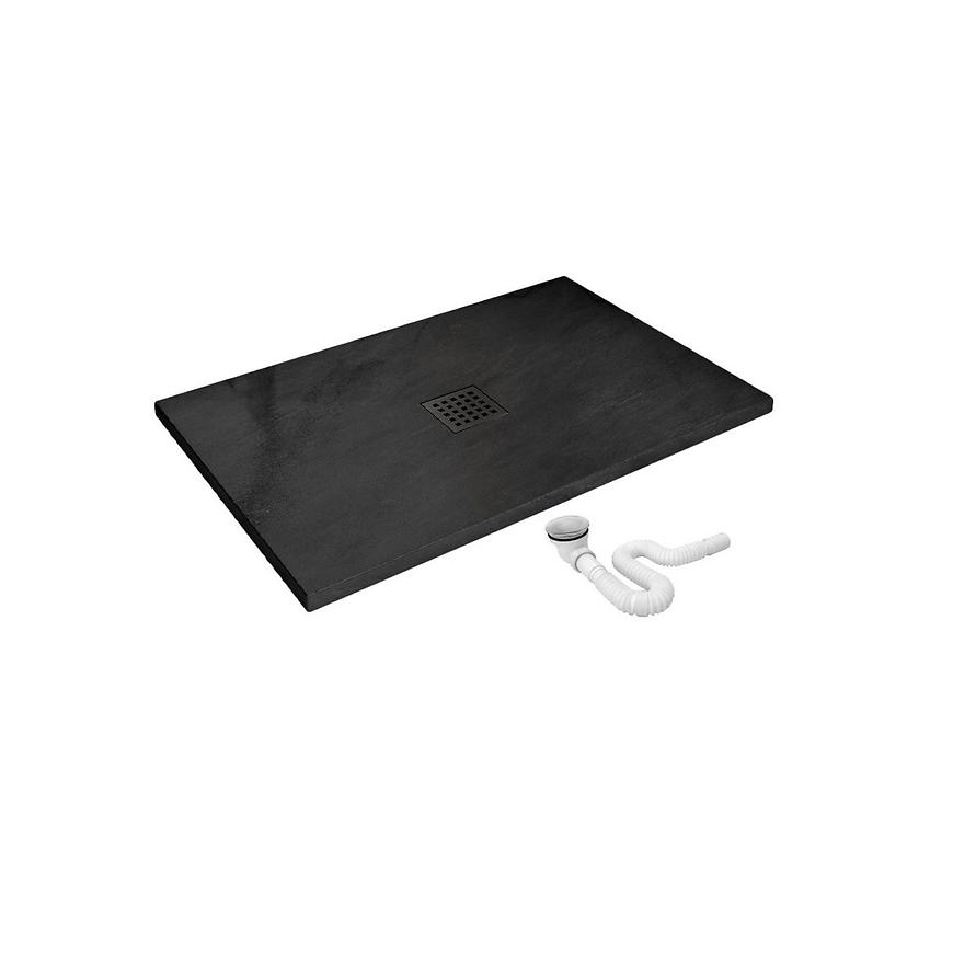 Rea-K4579 sprchová vanička obdélníková rock black 80x120 REA