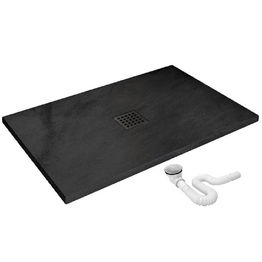 Rea-K4580 sprchová vanička obdélníková rock black 90x120 REA