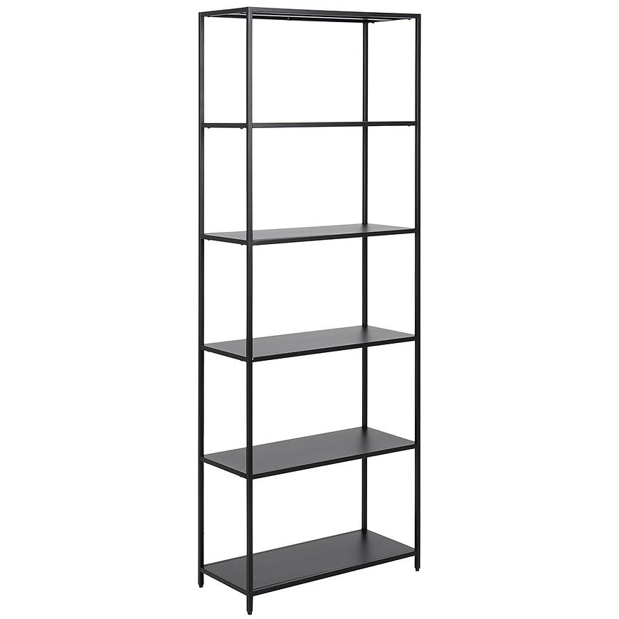 Regál matt black Baumax
