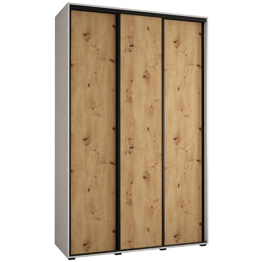 Skříň 45 Canaris 1 150 bílá/artisan/černá Baumax
