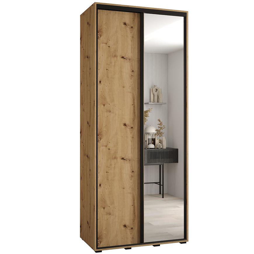 Skříň 45 Canaris 3 130 artisan/černá Baumax