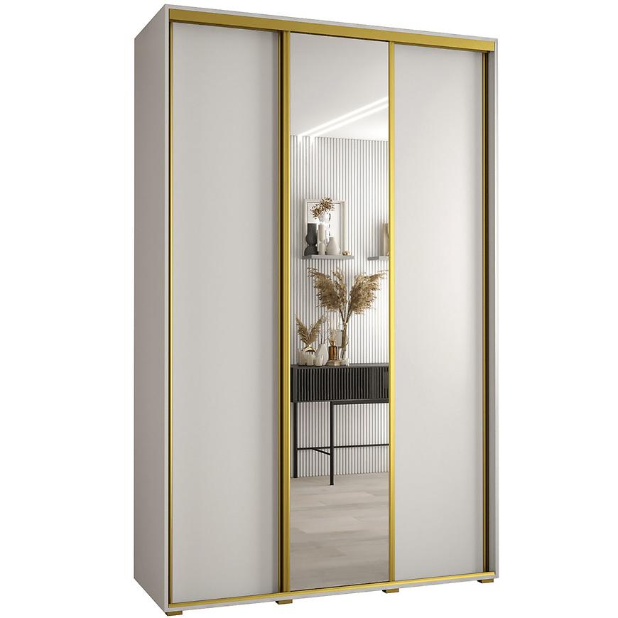 Skříň 45 Canaris 3 160 bílá/gold Baumax
