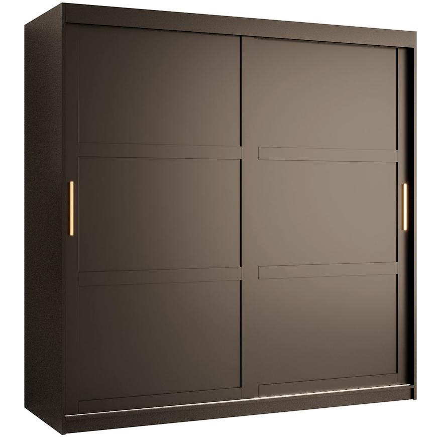 Skříň Amiro 1 180 černý/černý Baumax