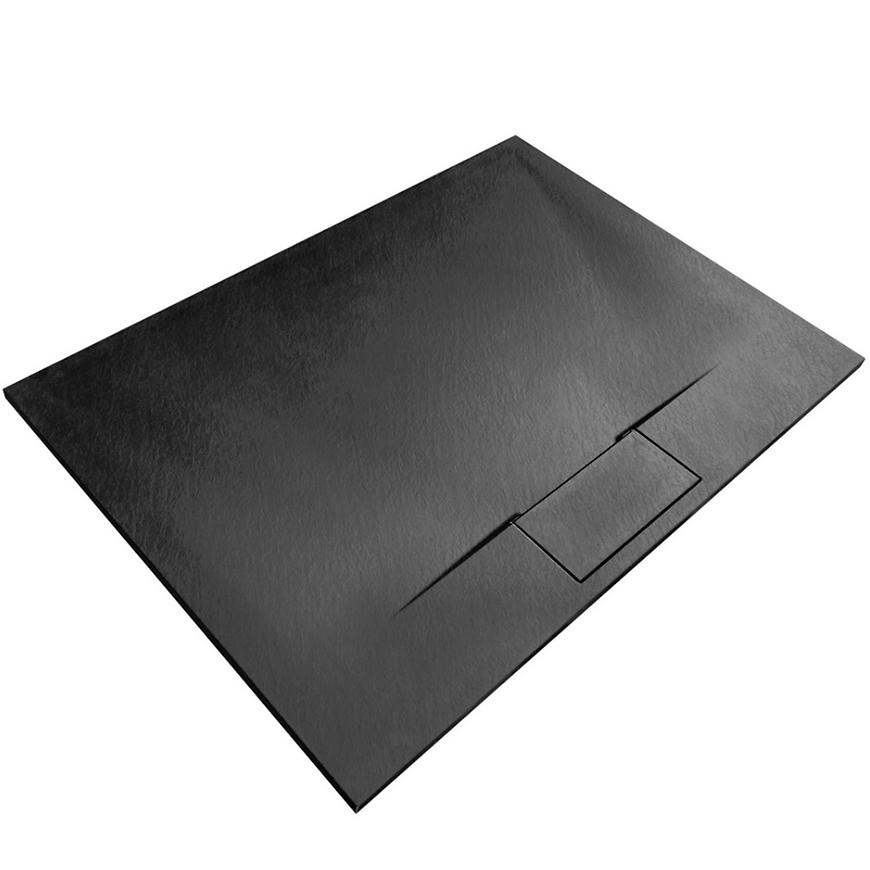 Sprchová vanička Bazalt long black 90x120 REA