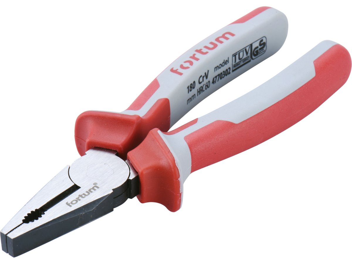 FORTUM 4770302 kleště kombinované 180mm 61CrV5