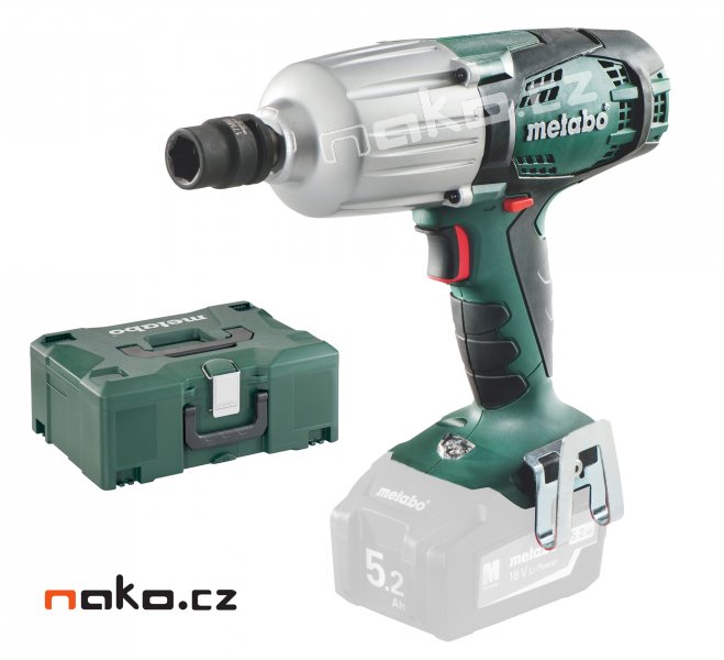 METABO SSW 18 LTX 600 aku rázový utahovák bez baterií 602198840 Metaloc
