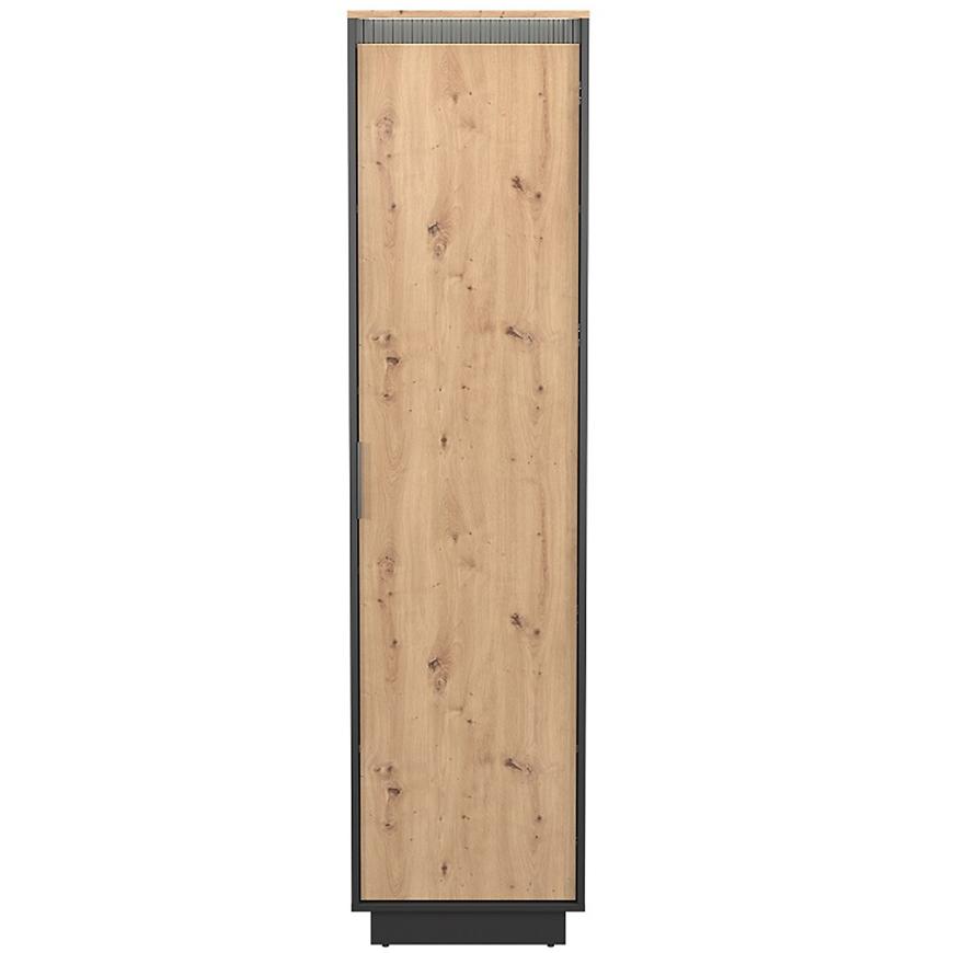 Prádelník Sierro 1d dub artisan/černý Baumax