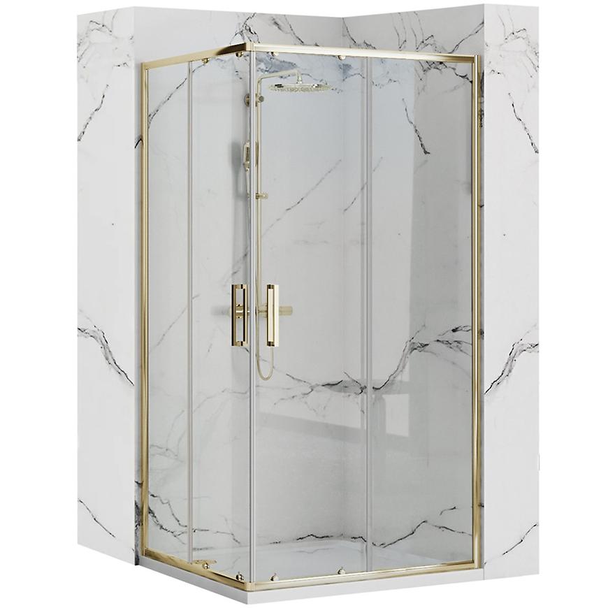 Sprchový kout Punto Gold 80x80 Rea-K6441 REA