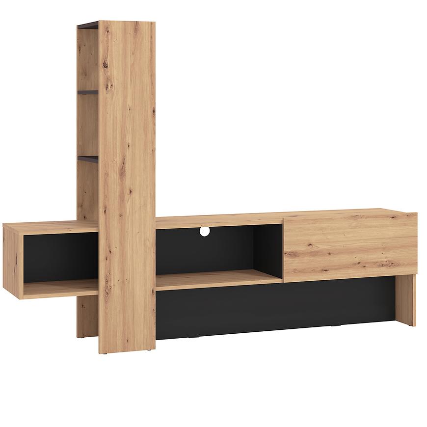 Tv stolek Orense artisan/černá 11008243 Baumax