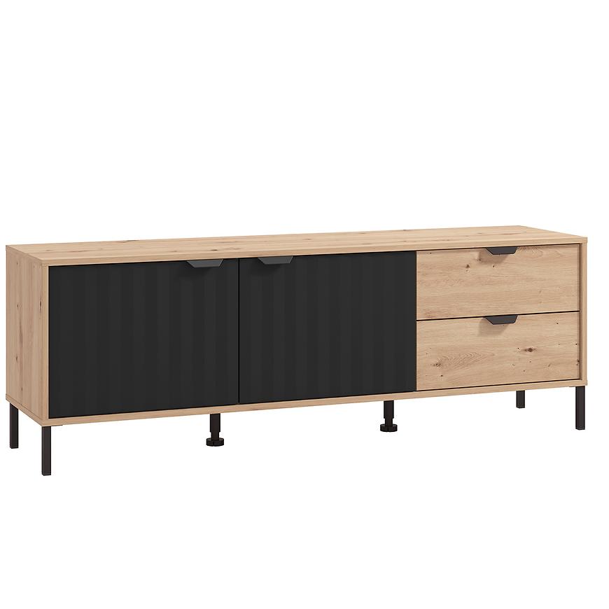 Tv stolek Vandea artisan/černá 11013384 Baumax