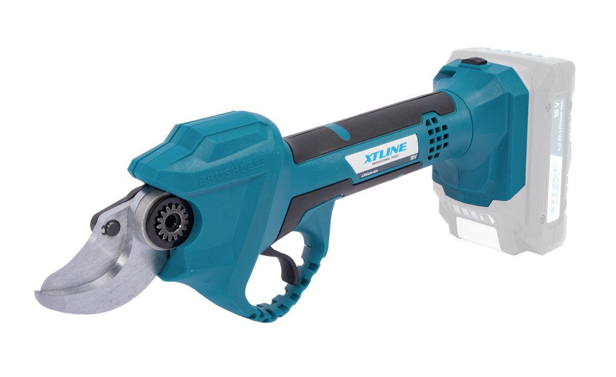 XTline XT102876 aku nůžky na větve bezuhlíkové 18V LiIon XTpower