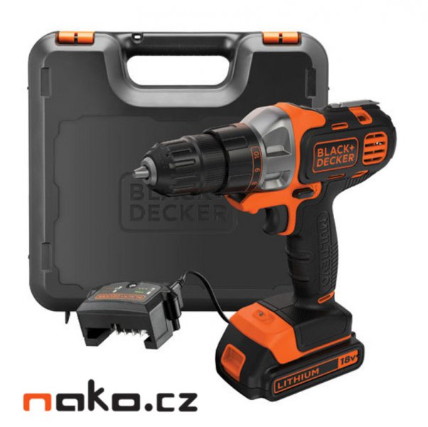BLACK&DECKER MT218K víceúčelová aku vrtačka - nářadí MultiEvo