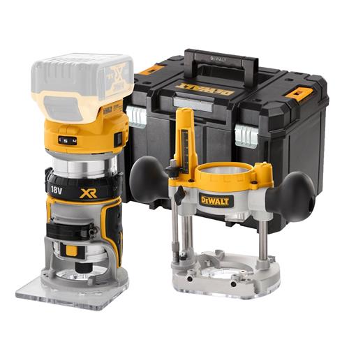 DeWALT DCW604NT aku ohraňovací frézka 18V