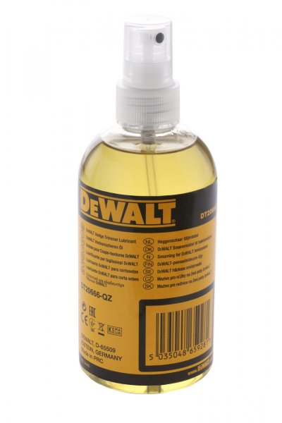 DeWALT DT20666 mazací sprej pro nůžky na živé ploty 300 ml