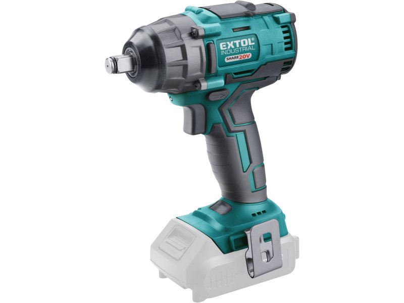 EXTOL INDUSTRIAL 8791811 aku rázový utahovák 1/2“ SHARE20V