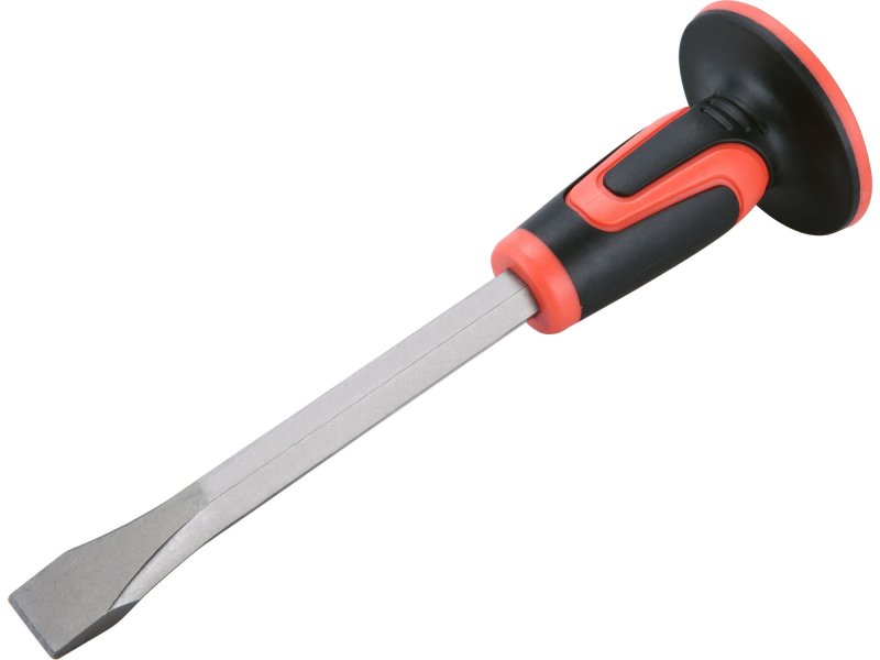 EXTOL PREMIUM 8842131 sekáč plochý široký s plastovým chráničem 300x16mm CrV