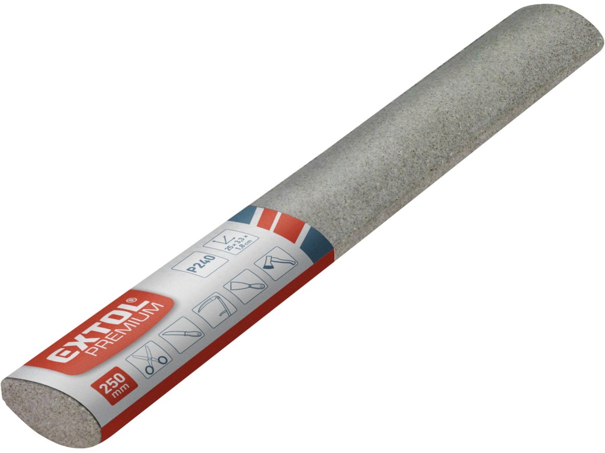 EXTOL PREMIUM 8877015 brousek elipsovitý 250x33x18mm