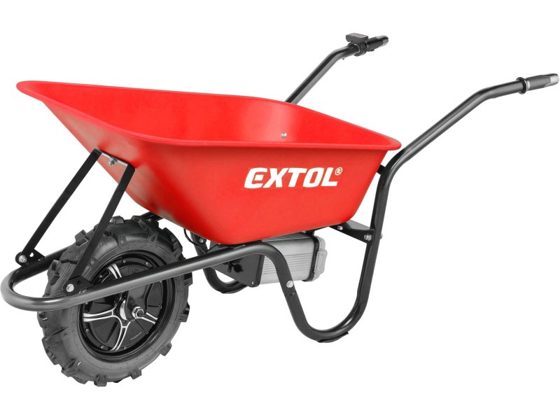EXTOL PREMIUM 8891590 stavební aku kolečko 80 lit. 500W 40V LiIon 6Ah