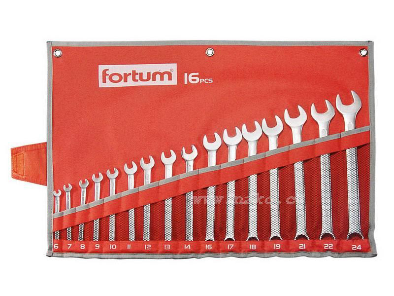 FORTUM 4730201 sada očkoplochých klíčů 6-24mm