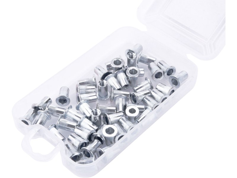 FORTUM 4770684 matice nýtovací ocelové M4x10mm 50ks
