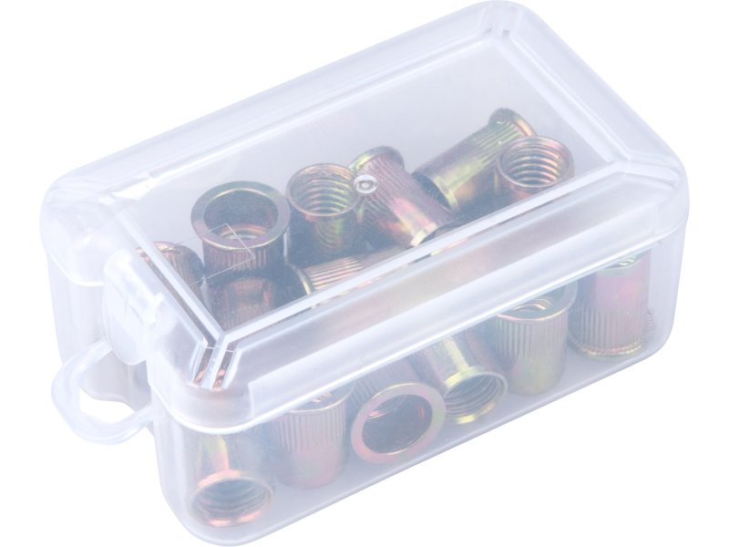 FORTUM 4770685 matice nýtovací ocelové M5x12mm 30ks