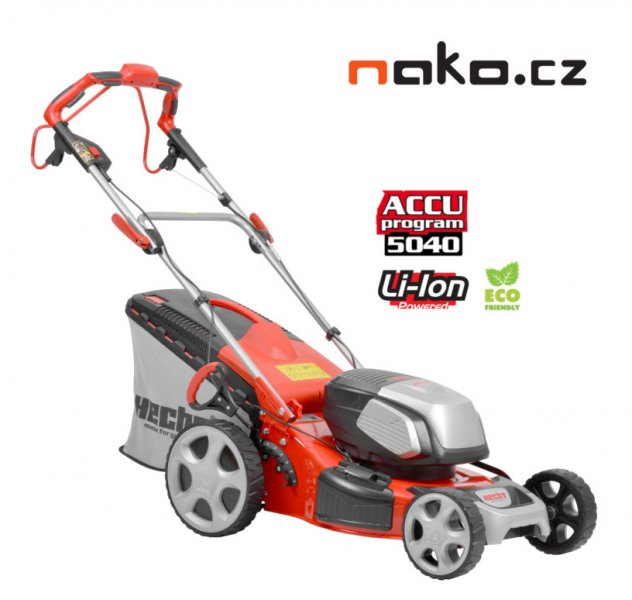 HECHT 5046 S aku sekačka s pojezdem bez akumulátoru
