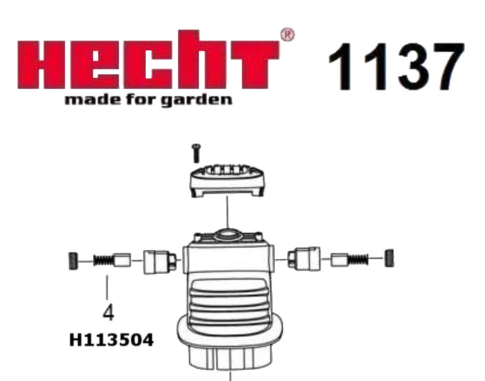 HECHT H113504 uhlíky pro míchadlo HECHT 1137