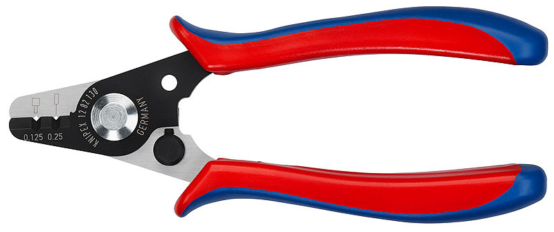 KNIPEX 1282130SB kleště na odizolování světlovodů 130mm