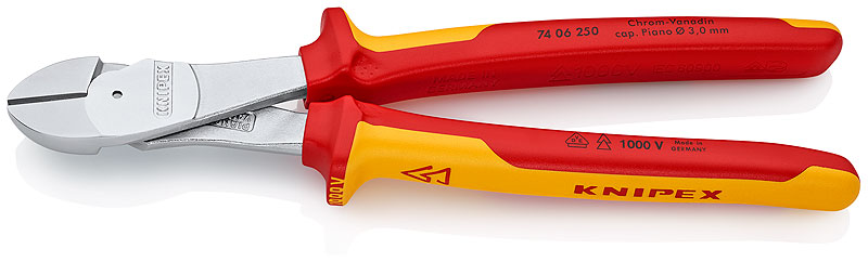 KNIPEX 7406250 silové boční štípací kleště VDE