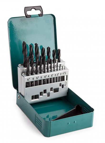 MAKITA D-54081 sada vrtáků do kovu HSS-R 19ks