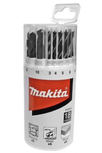 MAKITA P-23818 sada vrtáků 18ks