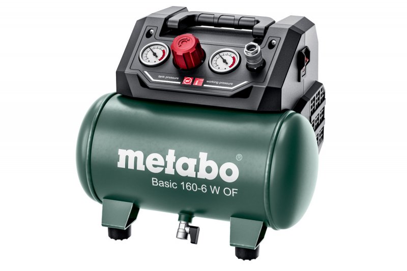 METABO BASIC 160-6 W OF bezolejový kompresor 601501000