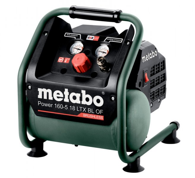 METABO Power 160-5 18 LTX BL OF aku kompresor 601521850 bez akumulátoru a nabíječky