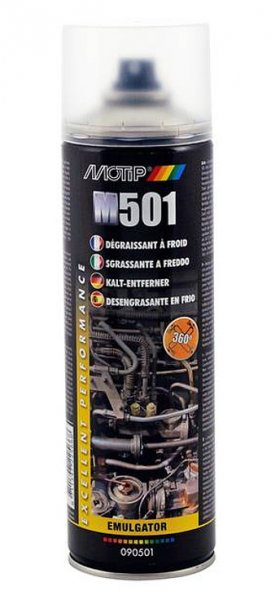 MOTIP čistič motorů ve spreji omyvatelný 500ml 090501