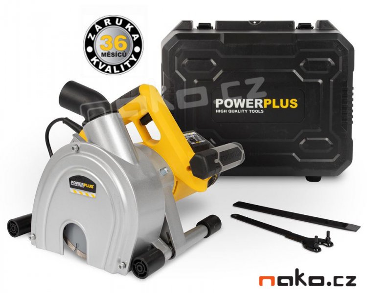 POWERPLUS POWX0650 drážkovací fréza na zdivo