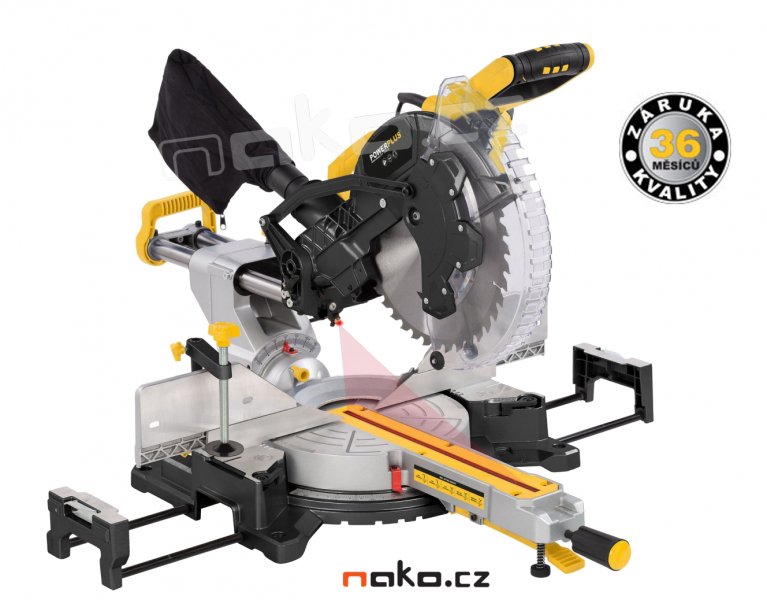 POWERPLUS POWX075750DB pokosová pila 305mm/2200W