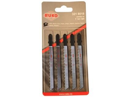 RUKO List pily přímočaré 8018 100mm/10z na dřevo RUKO